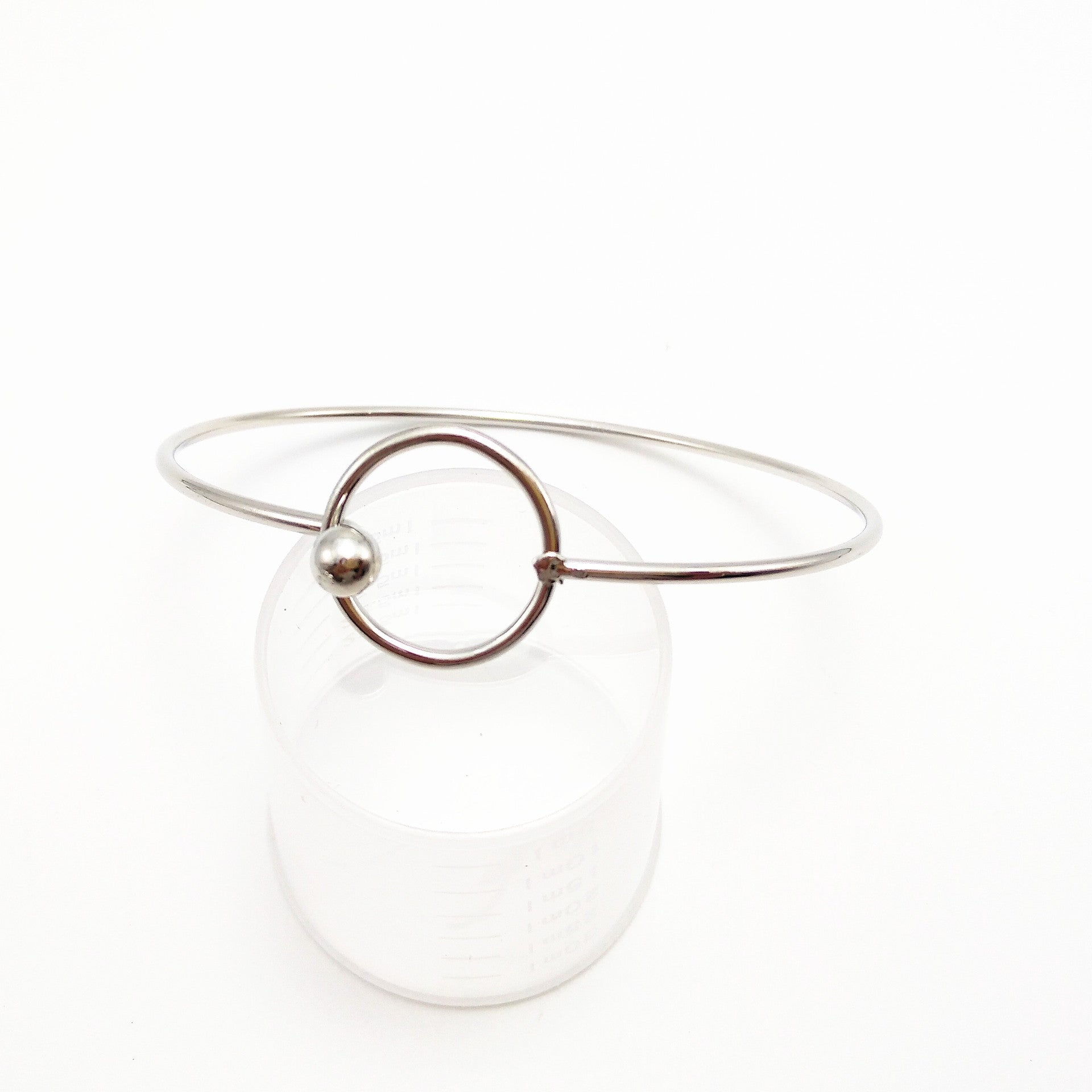 Korean-style Fashionable Snap-clasp Metal Bracelet