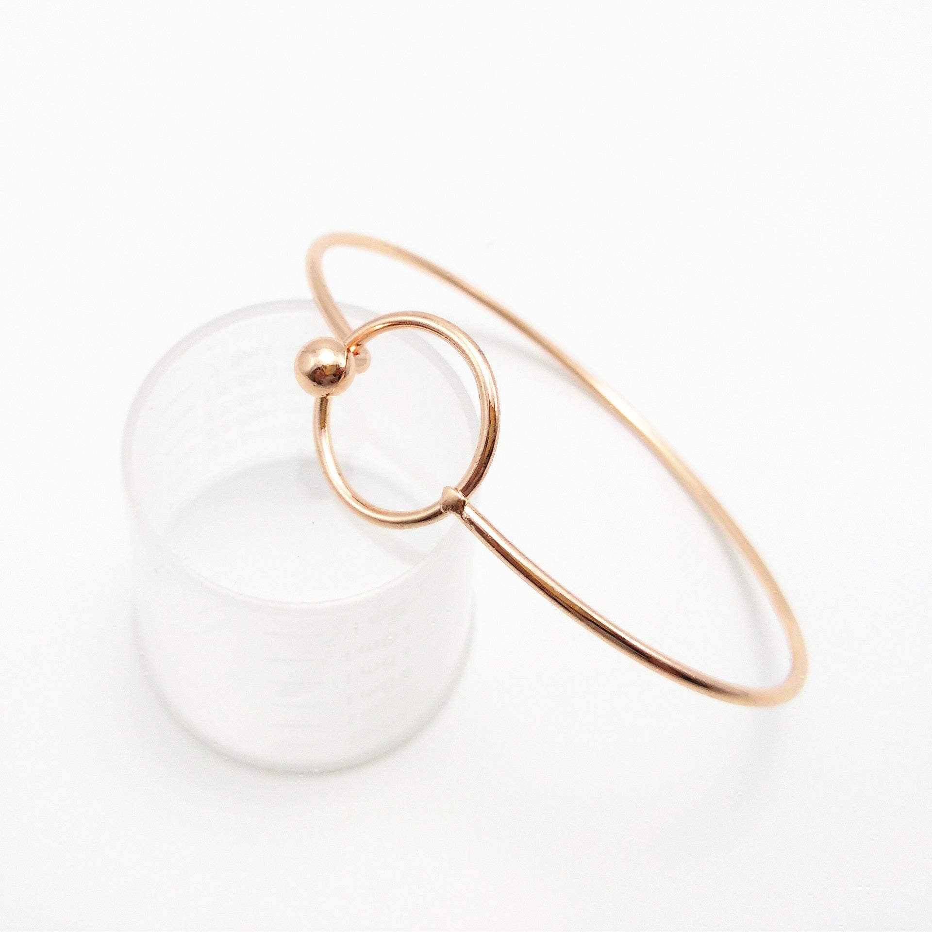 Korean-style Fashionable Snap-clasp Metal Bracelet