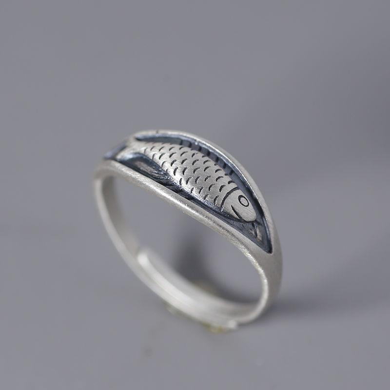 Fish Ascends Retro Koi Fish Ring