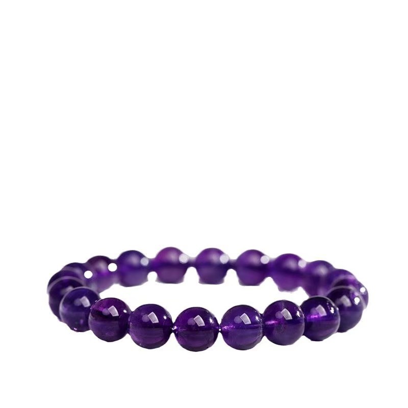 Natural Amethyst Quartz Rock Bracelet