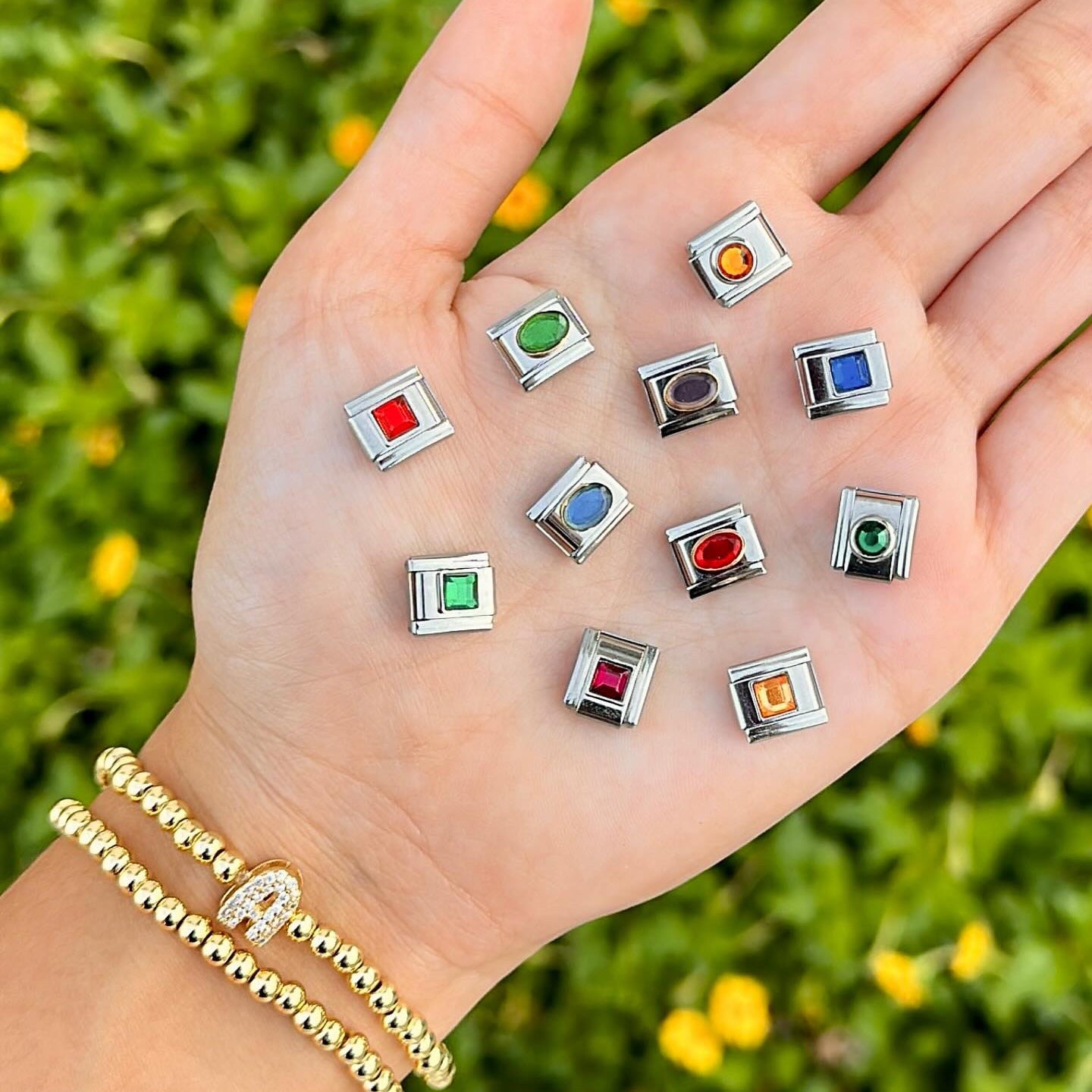 Italian-style Modular Bracelet DIY Patchwork Accessories Handmade And Creative